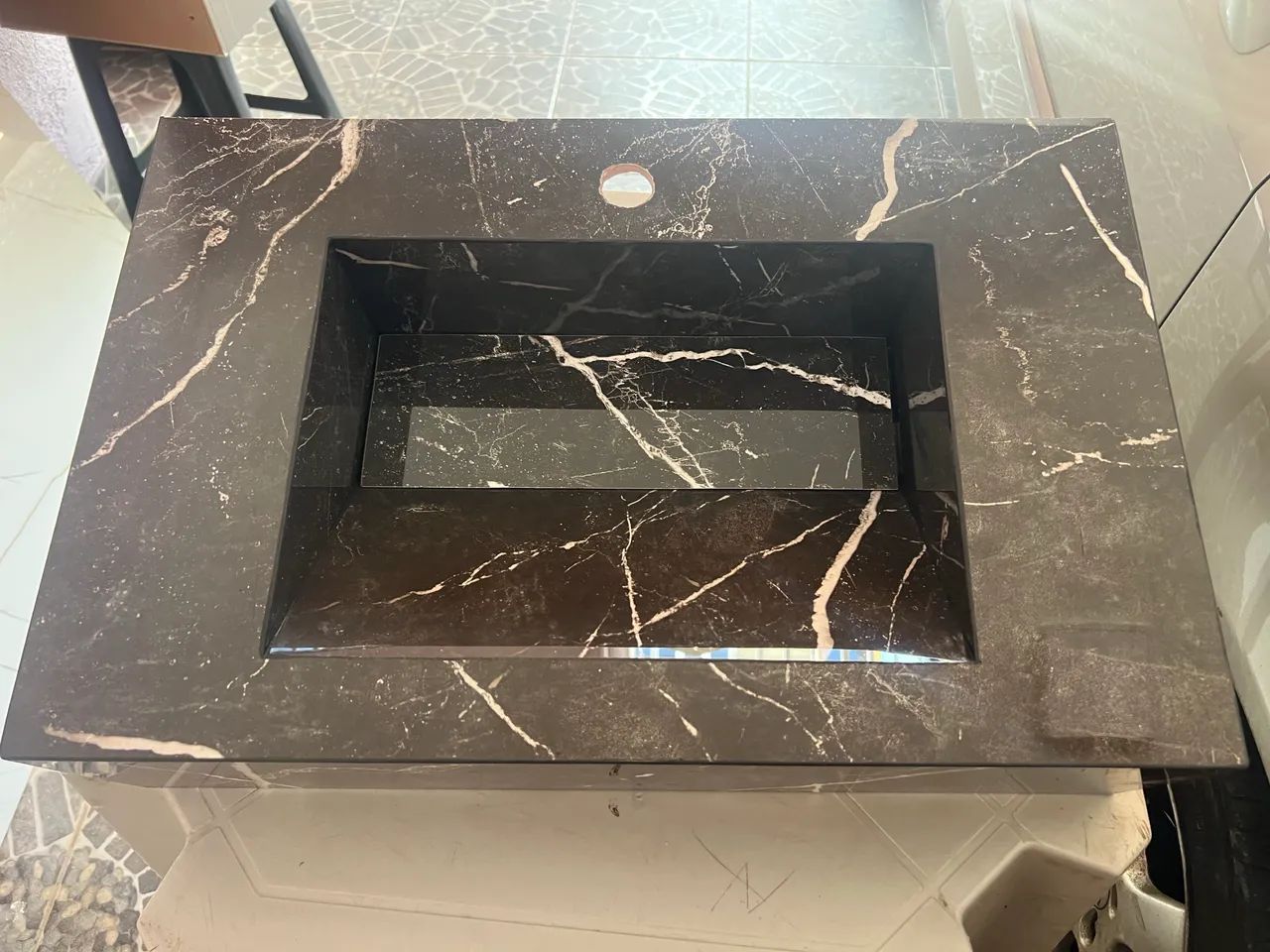 Pia para banheiro 60 por 40 ou sob medida , 250 reais  - Foto 2