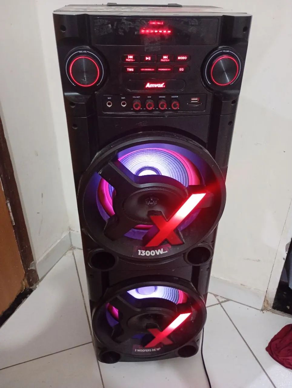 Caixa trio amvox