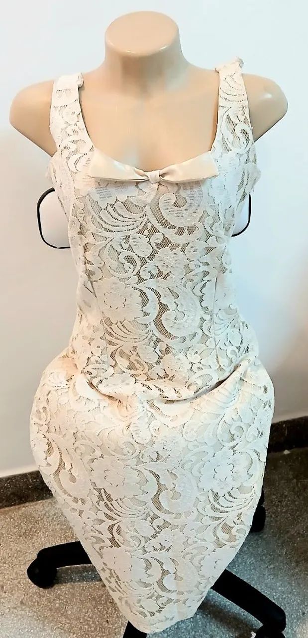Vestido renda 