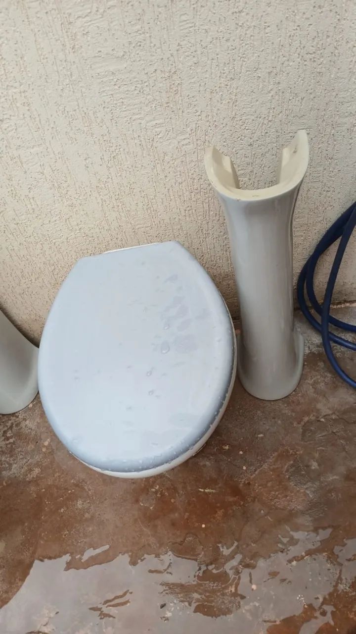 vaso, lavatório e coluna - Foto 4