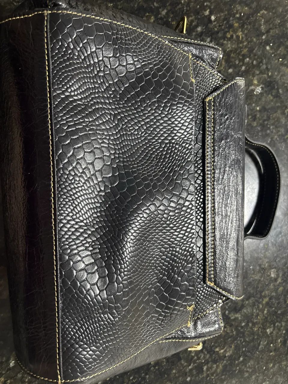 Bolsa de couro  - Foto 5