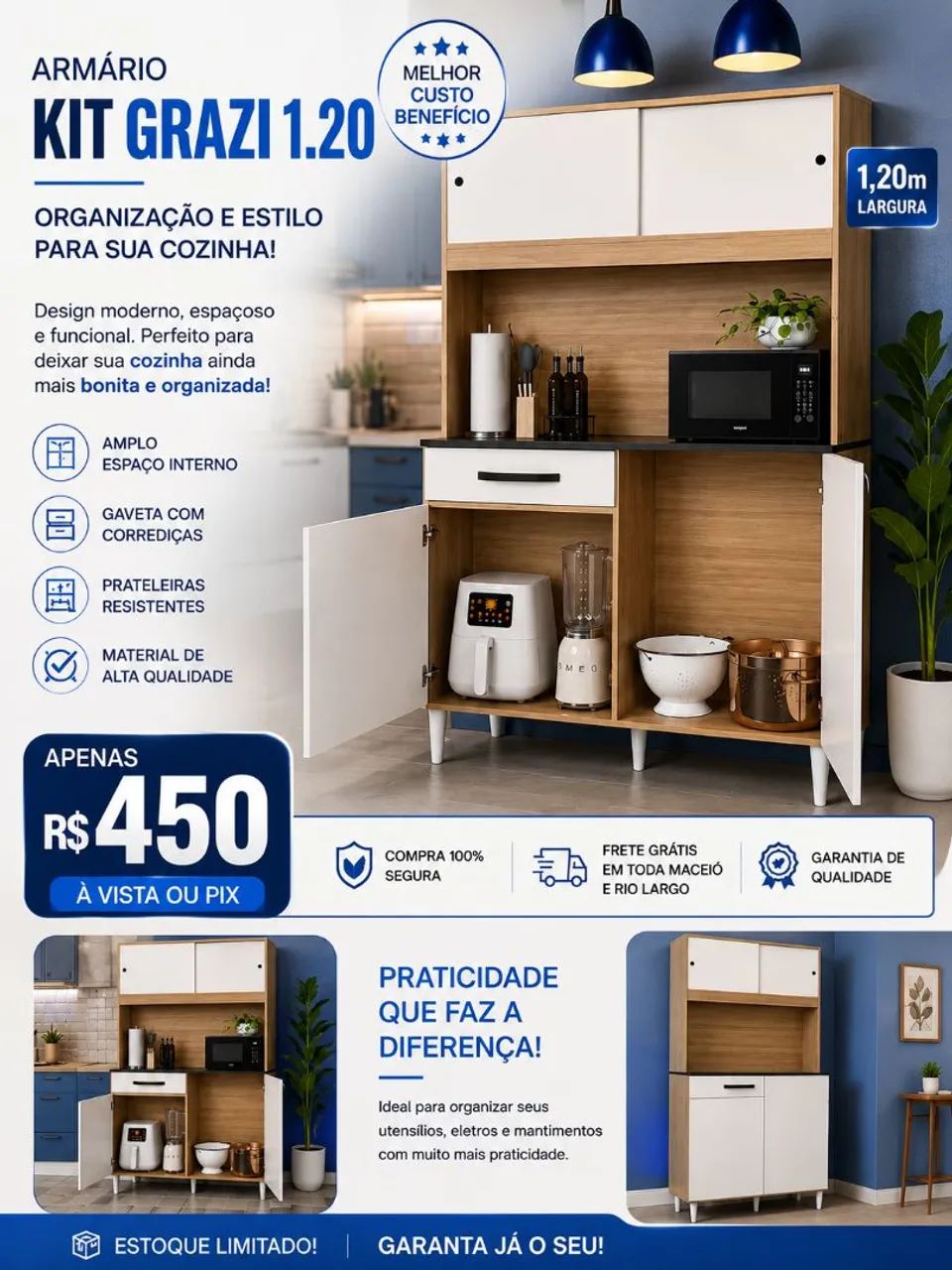 PROMOÇÃO DE ARMÁRIO 