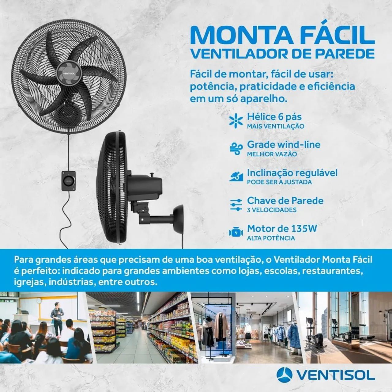Ventilador monta fácil  - Foto 4