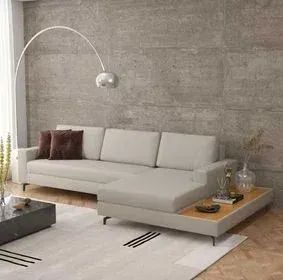 Sofá 2.88m em linho - Oferta!