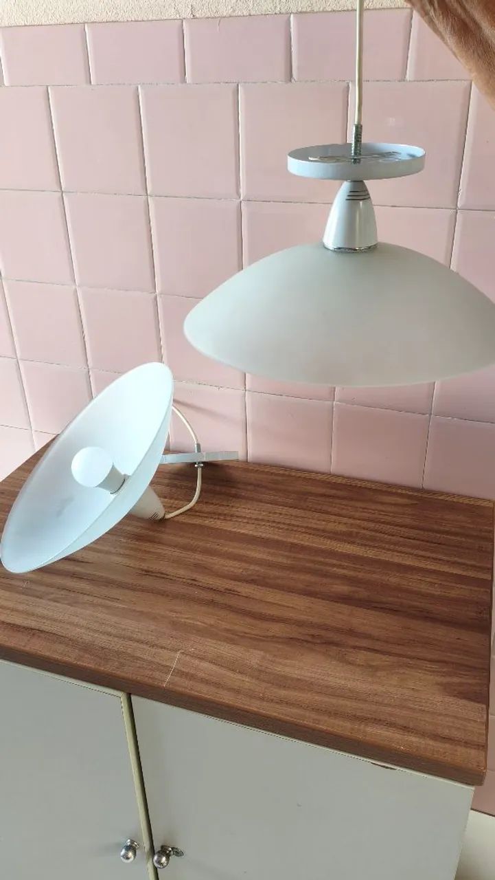 2 Luminária de Teto 36 cm Diâmetro 