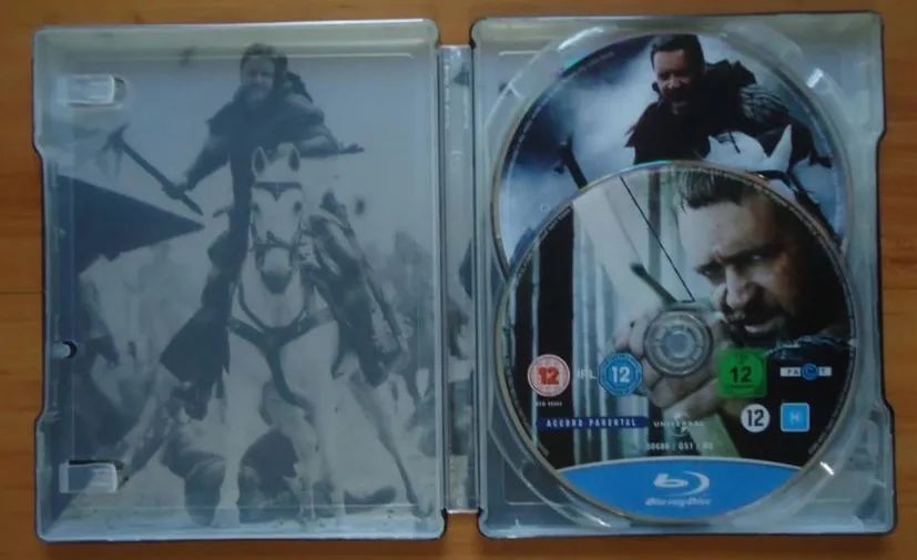 Gift Set Bluray/dvd steelbook Robin Hood - Foto 4