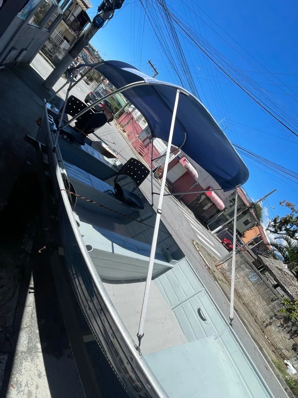 Lancha/barco de alumínio  5 metros  - Foto 2