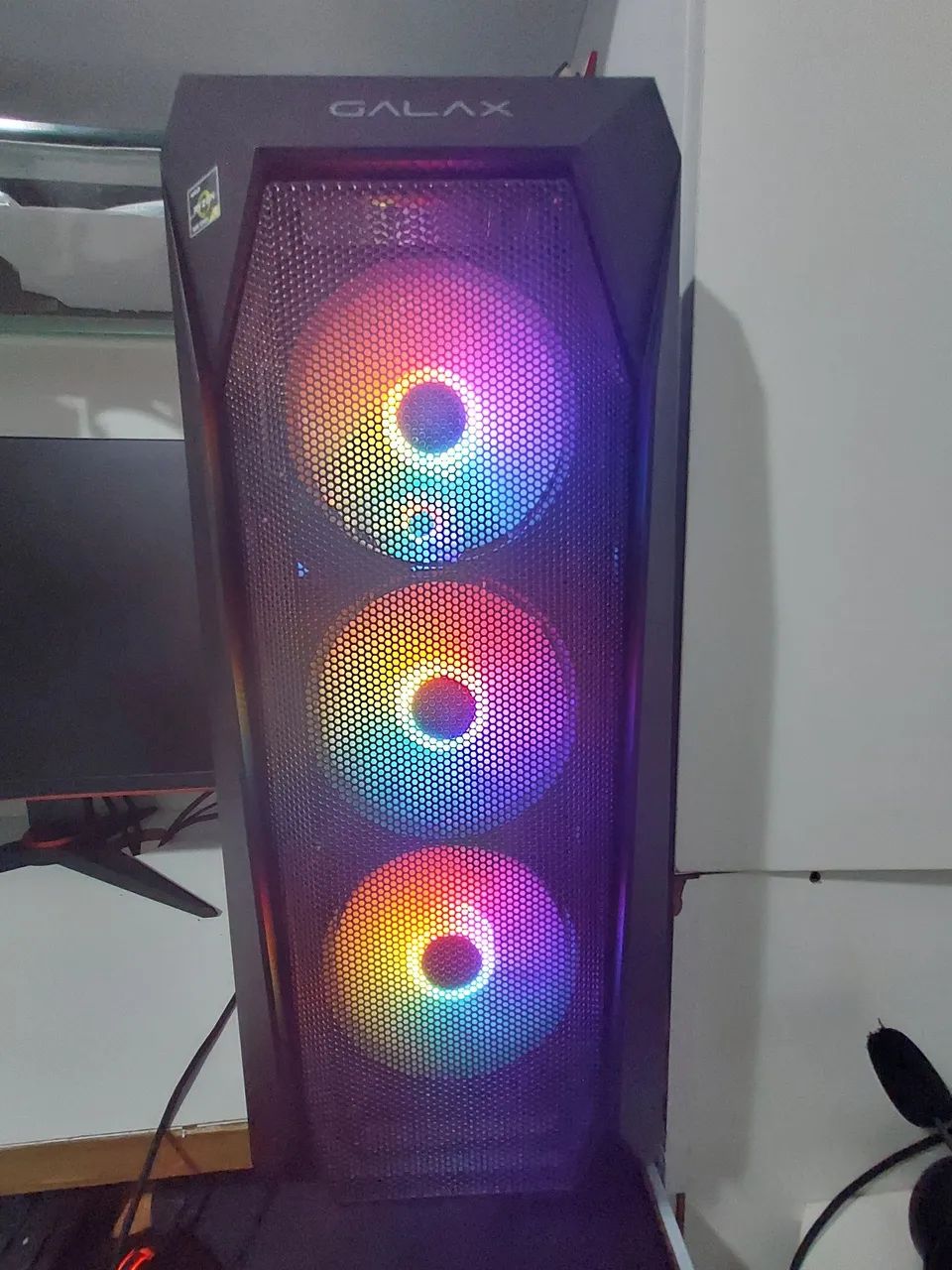 Gaming PC with Ryzen 5600G, 16GB RAM, 480GB SSD