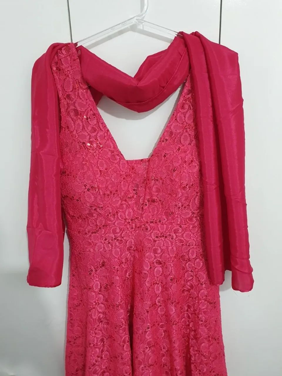 Vestido rosa curto - Foto 3