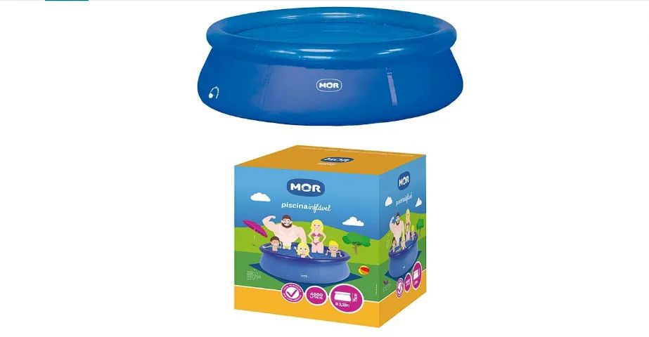 Mor - Piscina Inflável 4.600 Litros - Foto 2