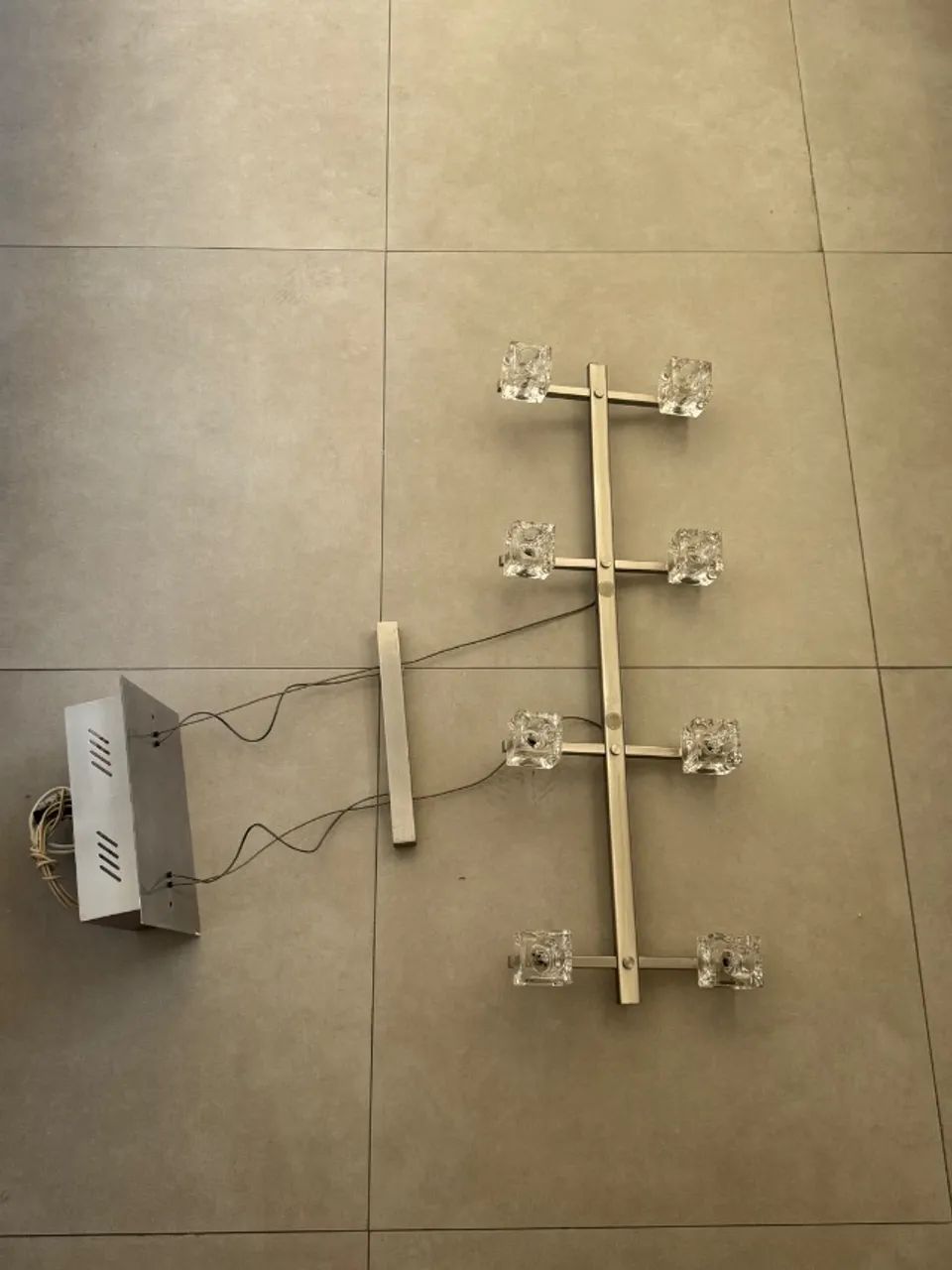 Lustre pendente em Inox