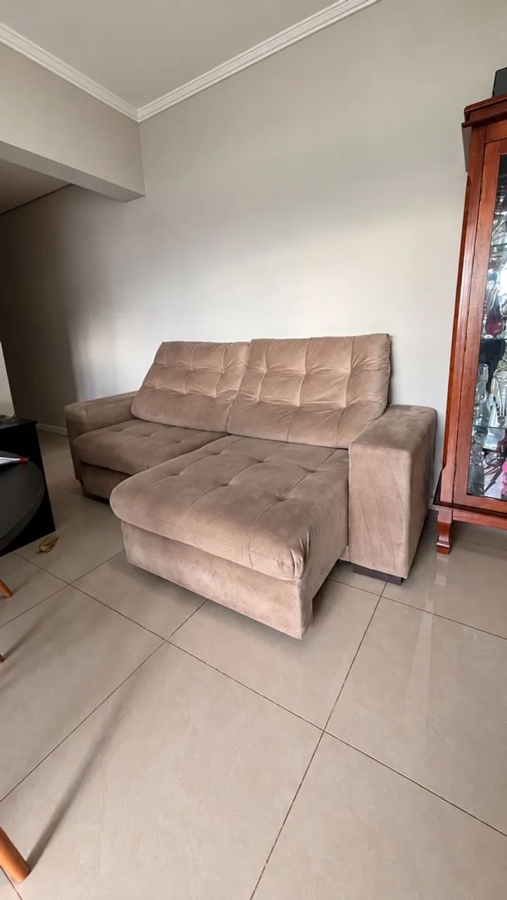 SOFÁ RETRÁTIL E RECLINÁVEL À VENDA - Foto 2