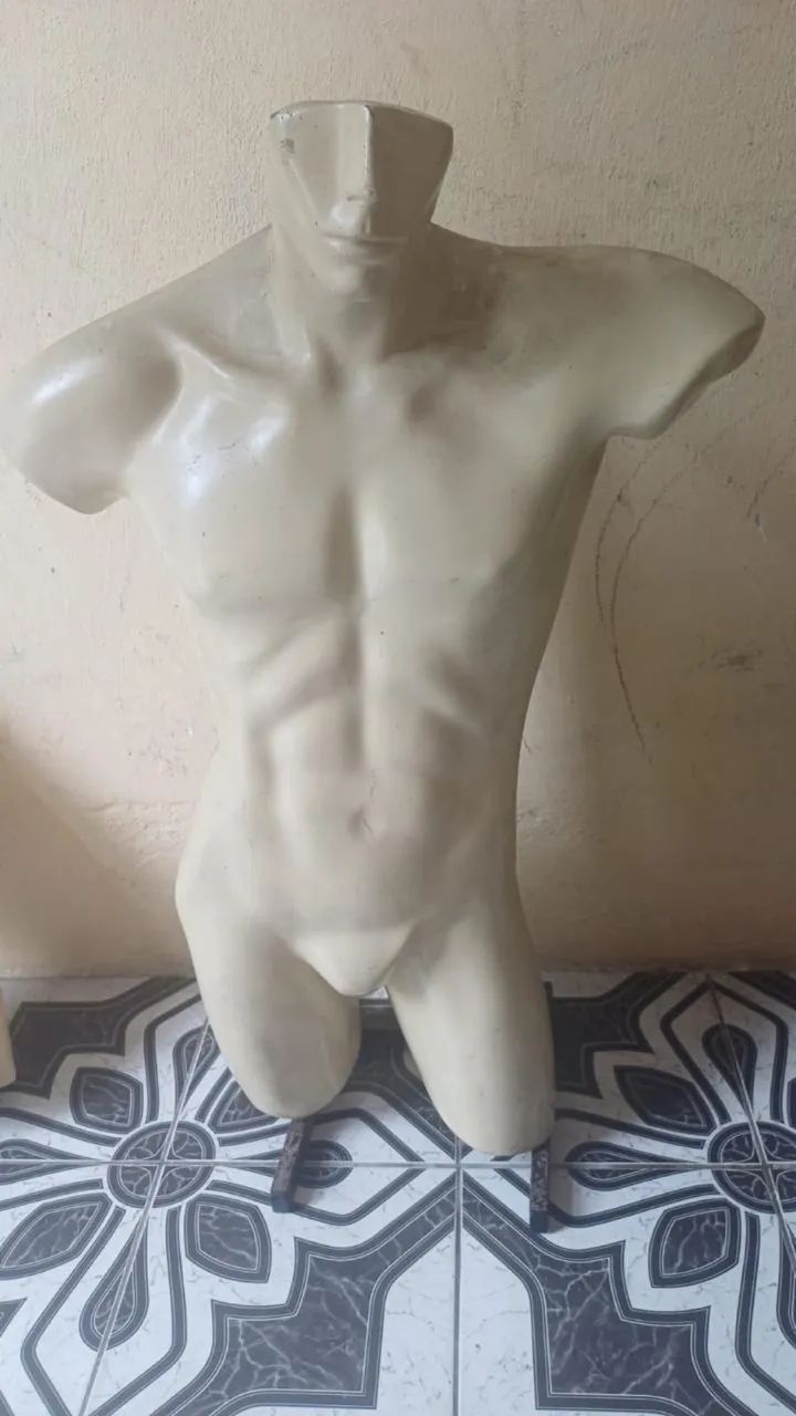 Manequins masculino com suporte ( cada)