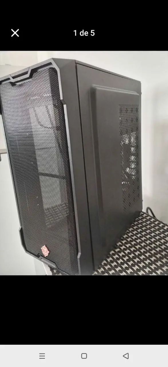 Gabinete PC gamer com exaustores - Foto 5
