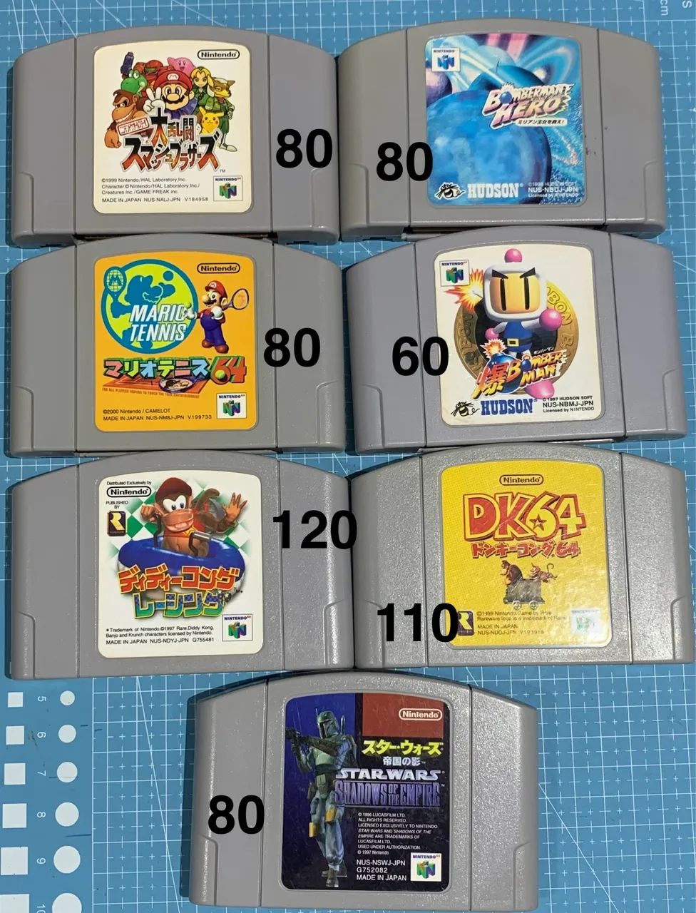 Nintendo64＋ソフト多数 Jogos de Nintendo 64 original - Jogos de Vídeo Game - Jardim Praia