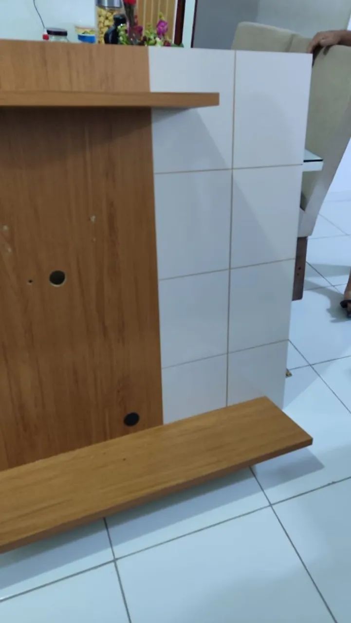 Painel em MDF para tv de 55 polegadas  - Foto 3