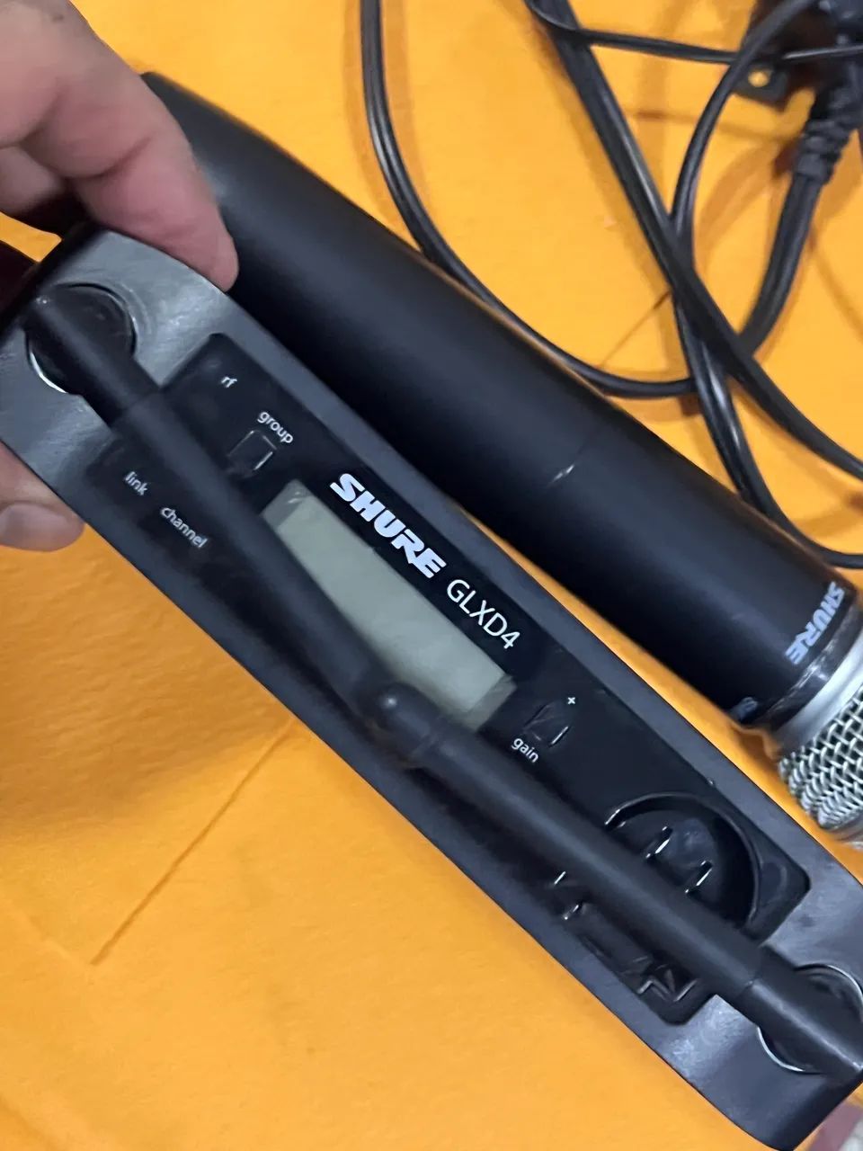 Microfone shure sem fio