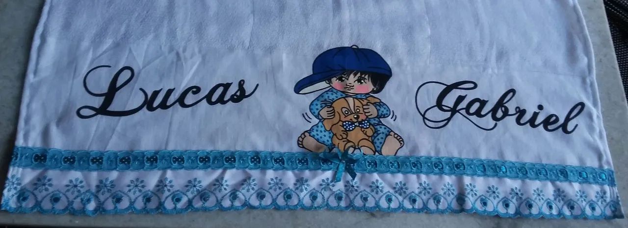 Fraldas pintadas à mão  - Foto 4