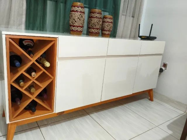 Balcão Buffet Passion Off White. - Foto 4