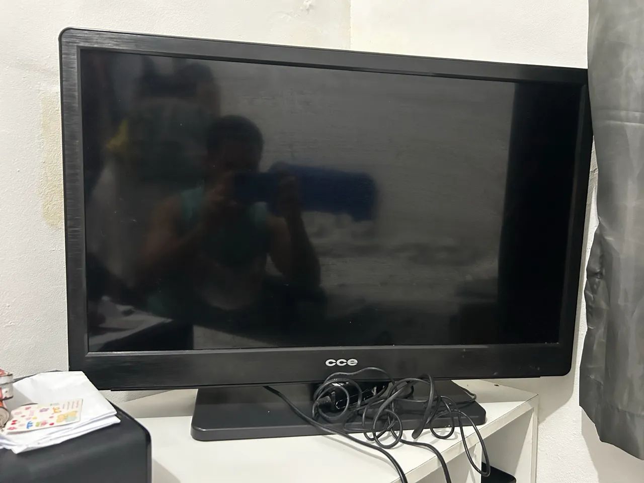 televisão com defeito 