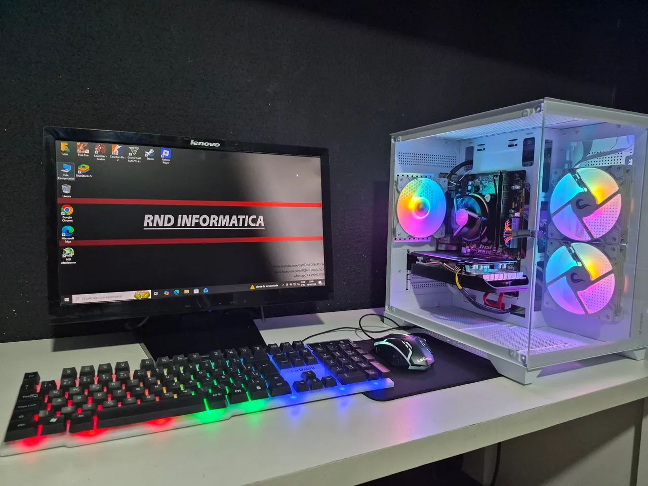 Pc gamer completo i7 GTA RP Read Dead com garantia  - Foto 5