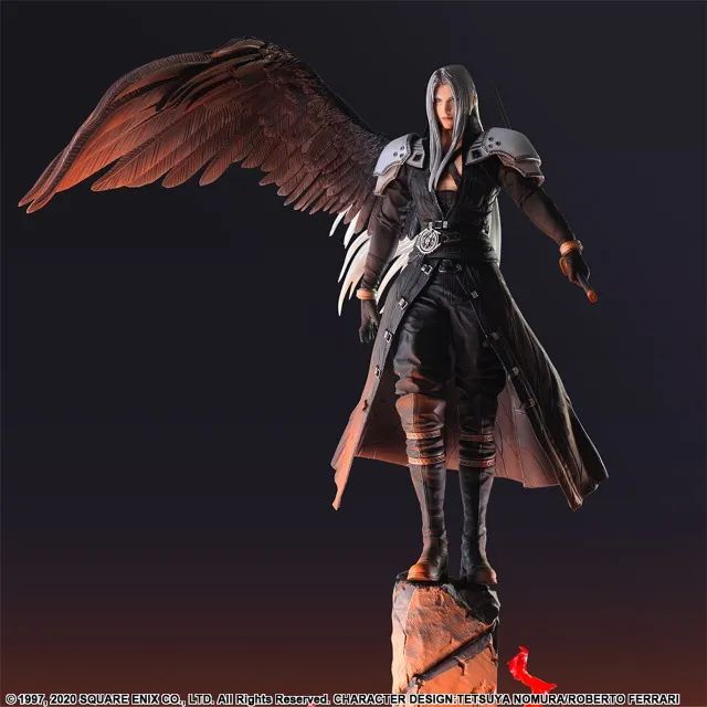FINAL FANTASY VII REBIRTH スタティックアーツセフィロス Amazon.co.jp: STATIC ARTS FINAL FANTASY VII セフィロス (PVC塗装