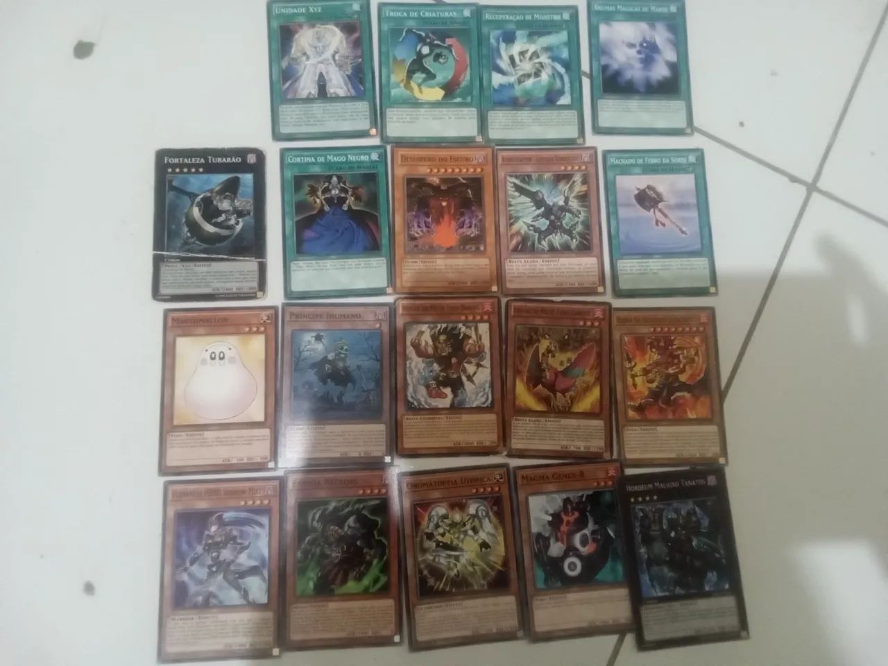 Cartas de yugioh , pokemon , magic , dragon ball e digimon avulsas , somente troca - Foto 3