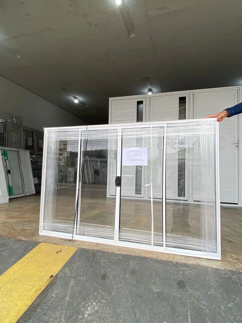 JANELA DE ALUMÍNIO BRANCA 4F 1.00X1.50 - PREÇO INCRÍVEL  - Foto 3