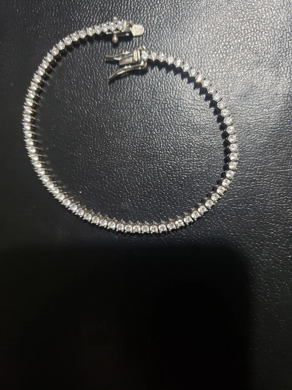 Pulseira rivieira prata 925 - Foto 2