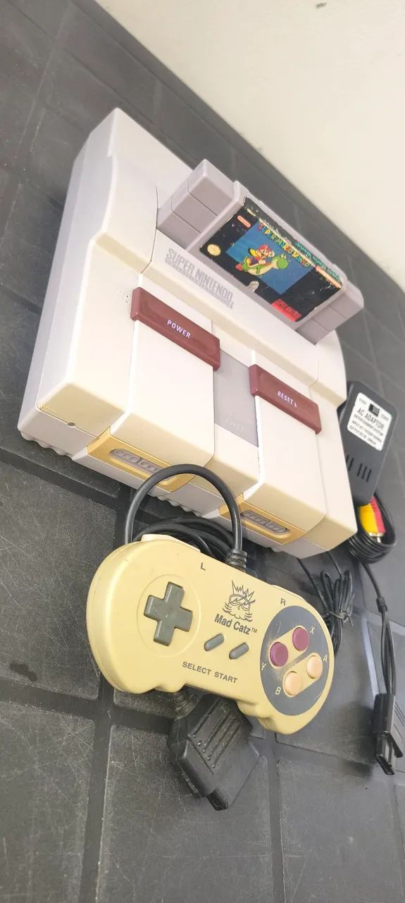 SUPER NINTENDO FAT + MARIO WORLD - Foto 2