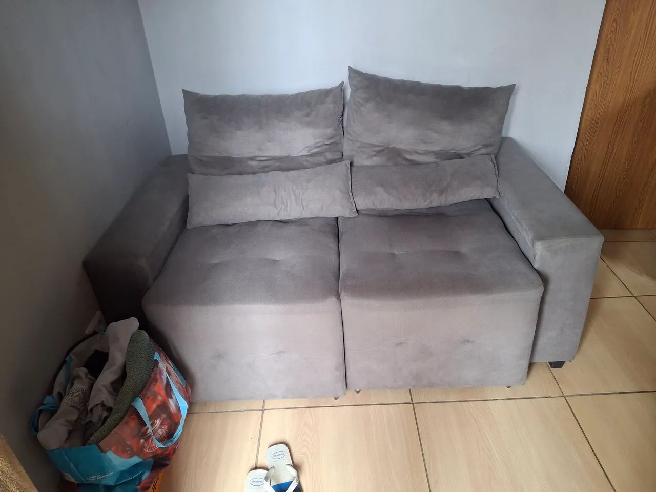 Sofa 2 lugar retrátil 