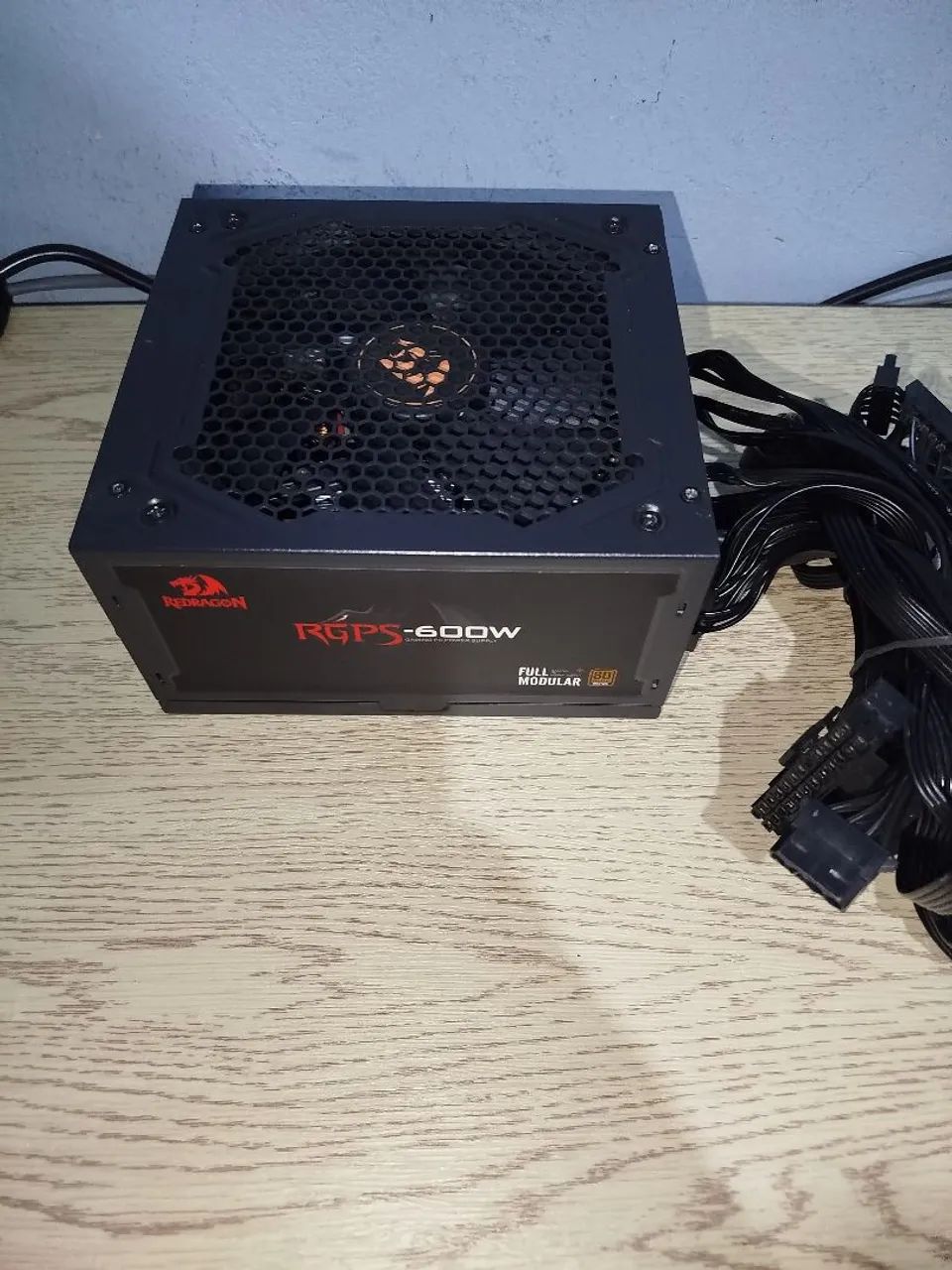 Fonte 600w Redragon 80 Plus Bronze Full modular - Foto 2
