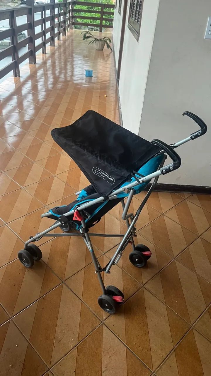 Carrinho de bebê Multikids guardachuva - Foto 3