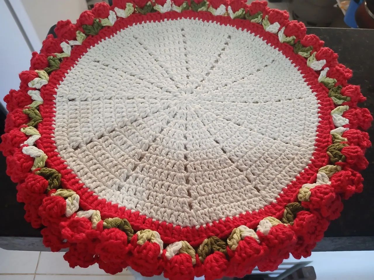 Mesa posta crochê  - Foto 2