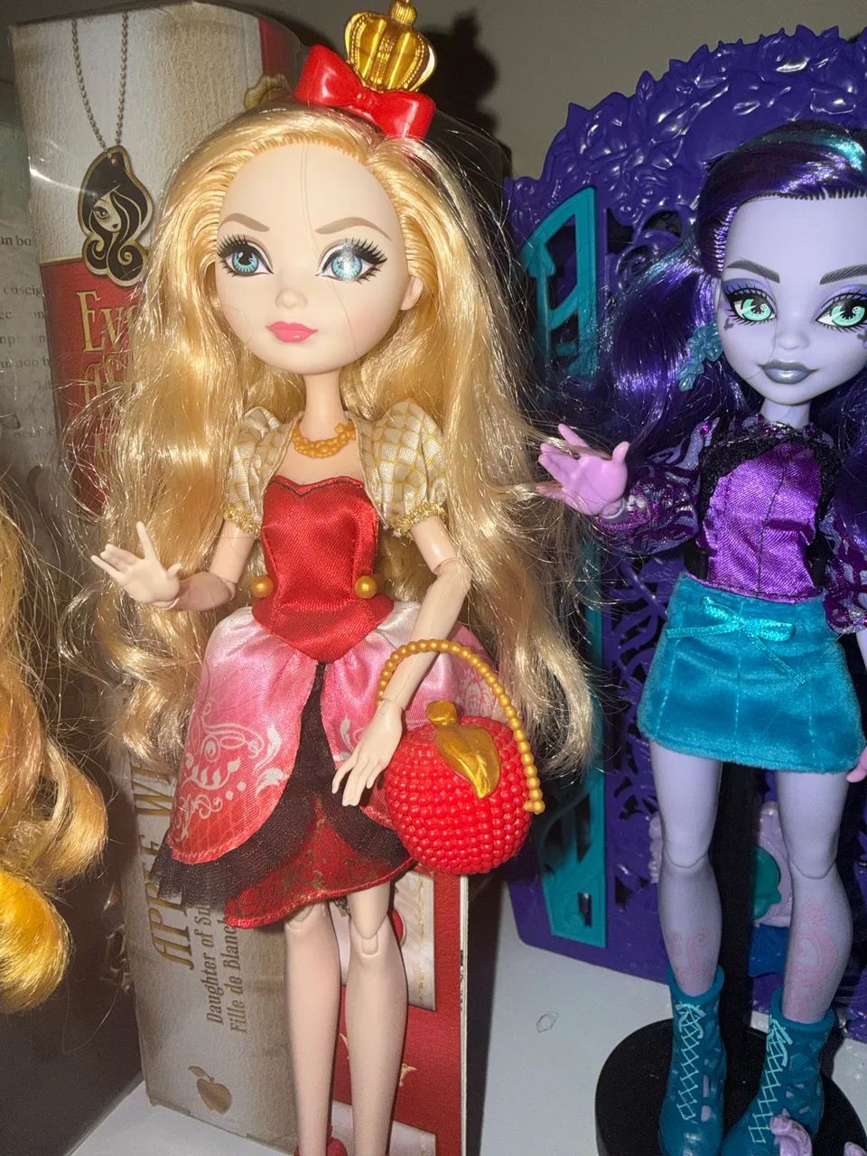 Apple white ever after high com caixa - Foto 2