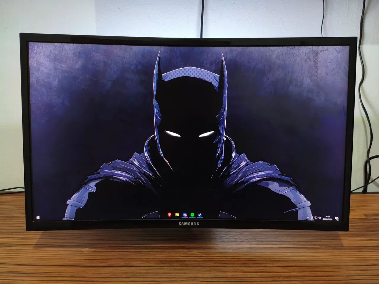monitor curvo Samsung 24pol curvo 144hz
