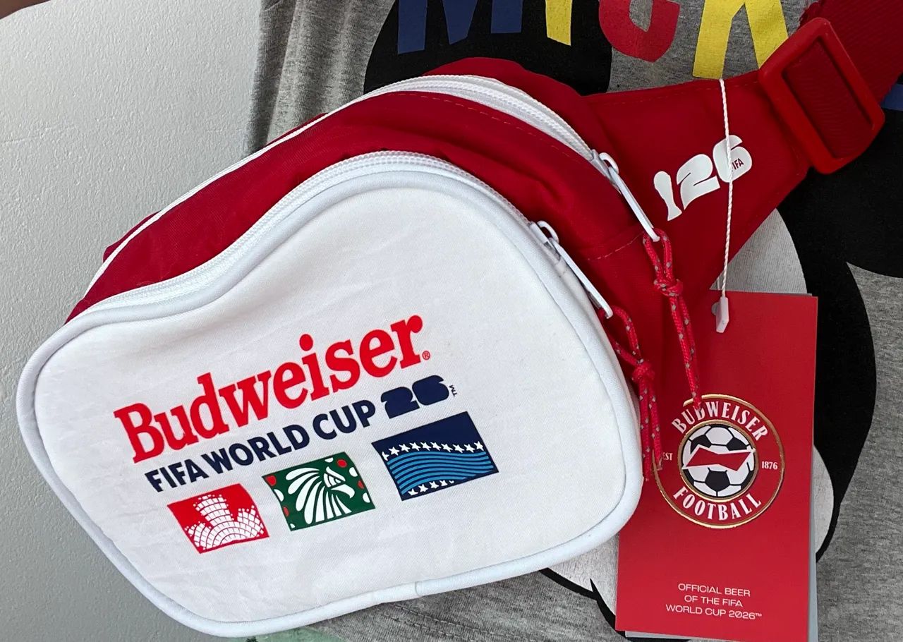 Pochete/bolsa Budweiser