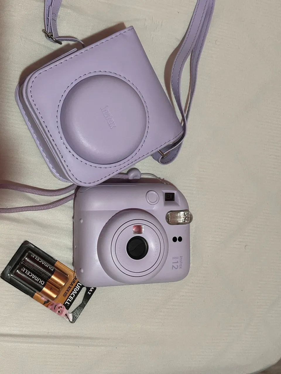 Câmera instax lilás 