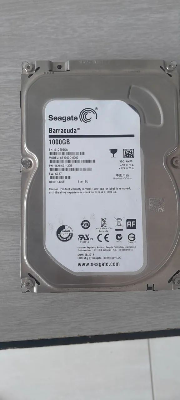 HD SEAGATE BARRACUDA 1TB - Foto 4