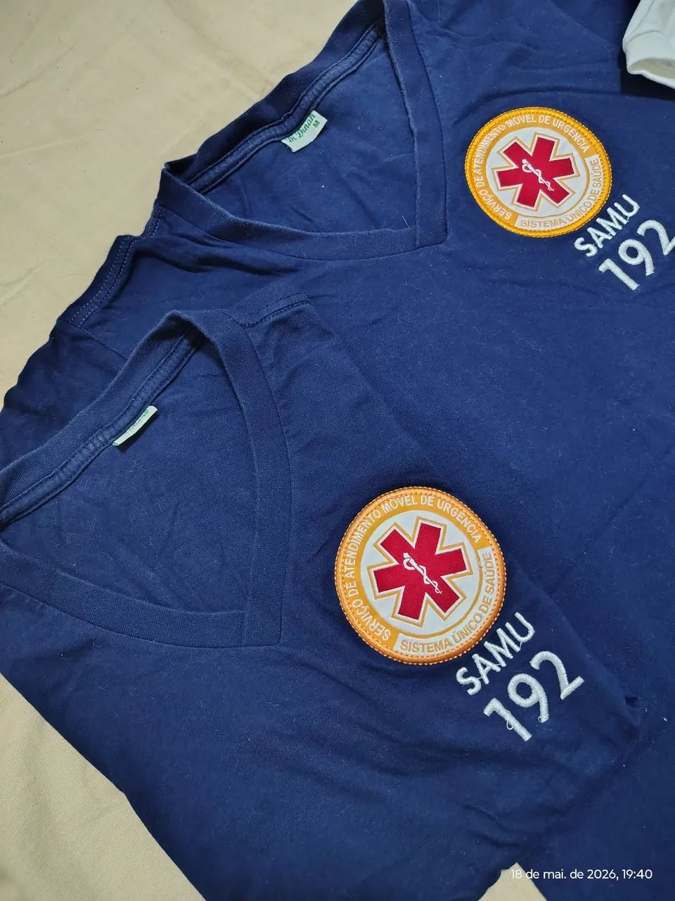Camisa SAMU  Baby look