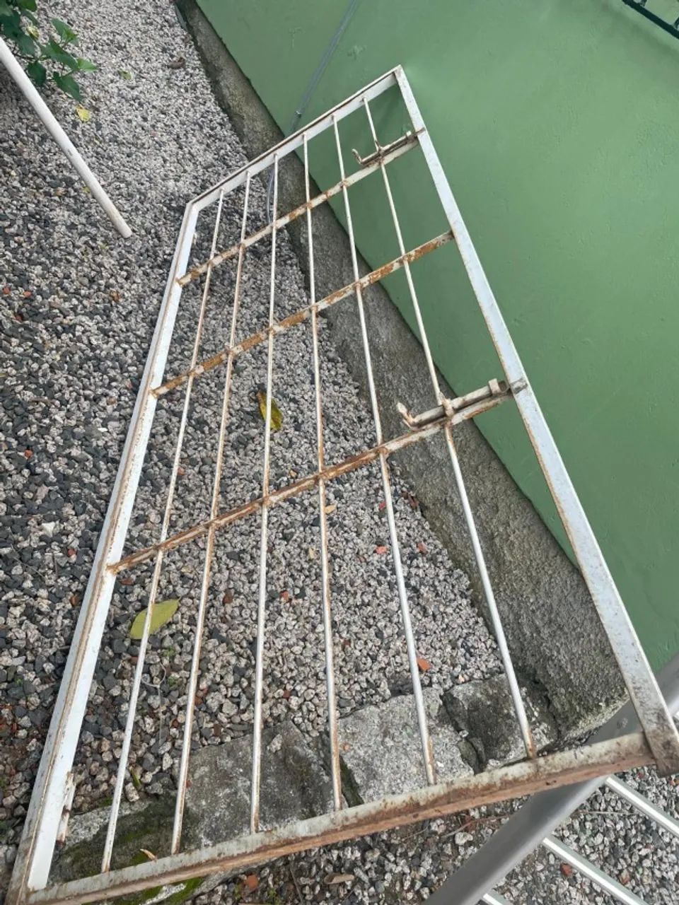 1 Iron Grille for Door 2.6x70 cm (Installation as Shown in Photo)