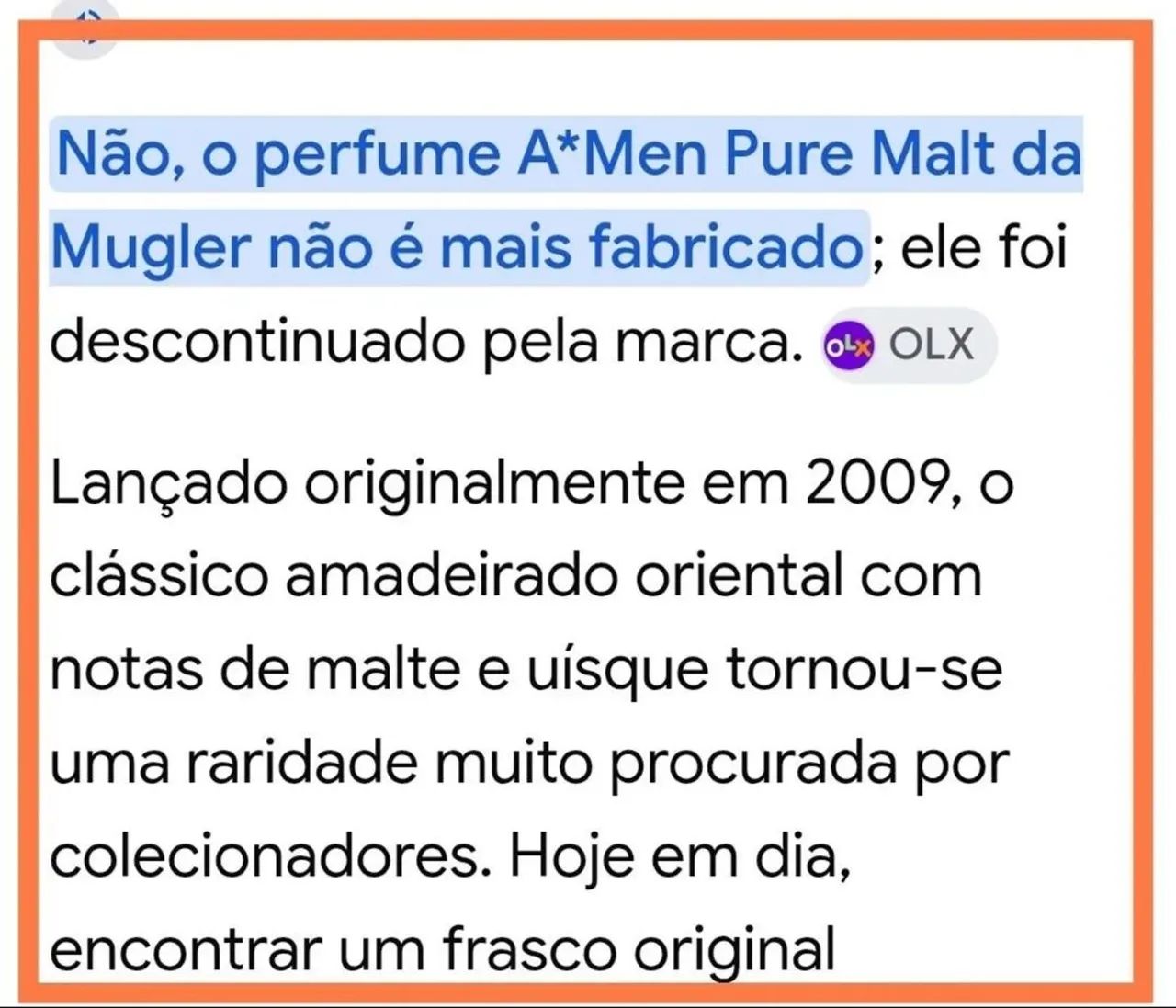 Perfume A*Men Pure Malt Mugler 100ML ( OBS Produto Descontinuado Peça Colecionador ) - Foto 3