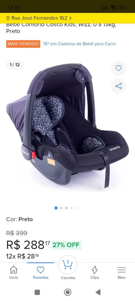 Bebe conforto cosco  - Foto 5