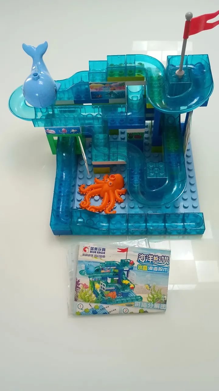 Labirinto de blocostipo Lego Duplo, 100% compatível com Lego.