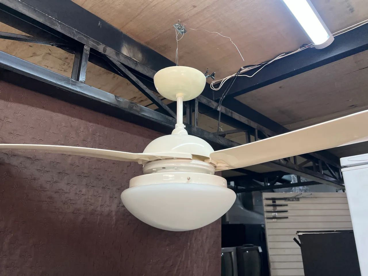 Ventilador de Teto 3 Pás Branco 127v - Foto 3