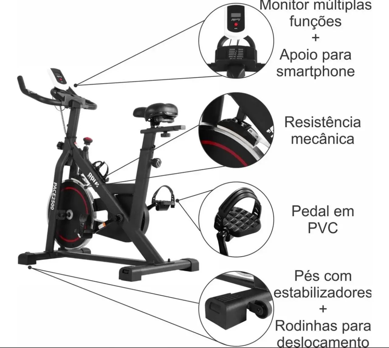 Bicicleta Ergométrica Odin Fit  - Foto 2