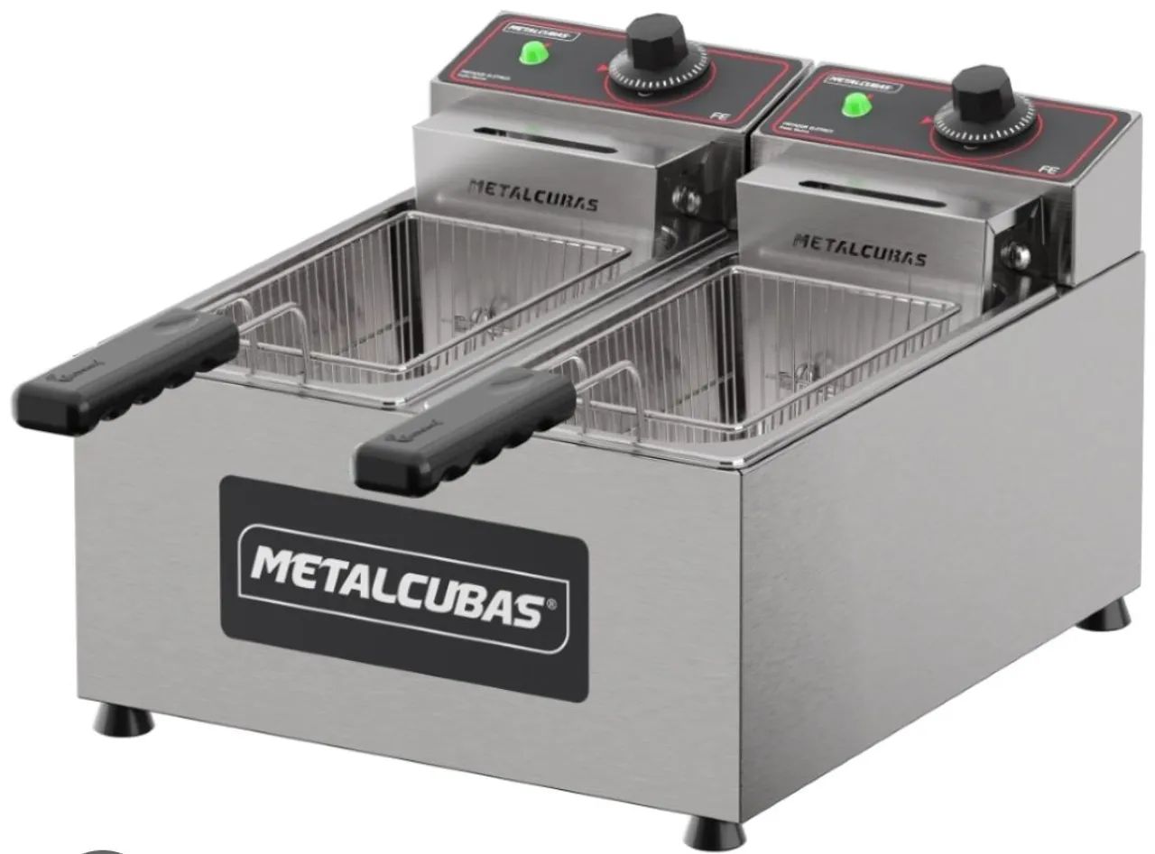 Fritadeira metalcubas 6lts