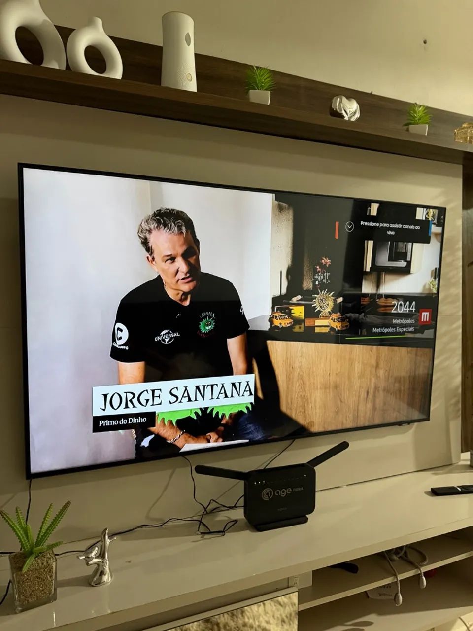 Tv samsung 4k 60 polegadas - Foto 4