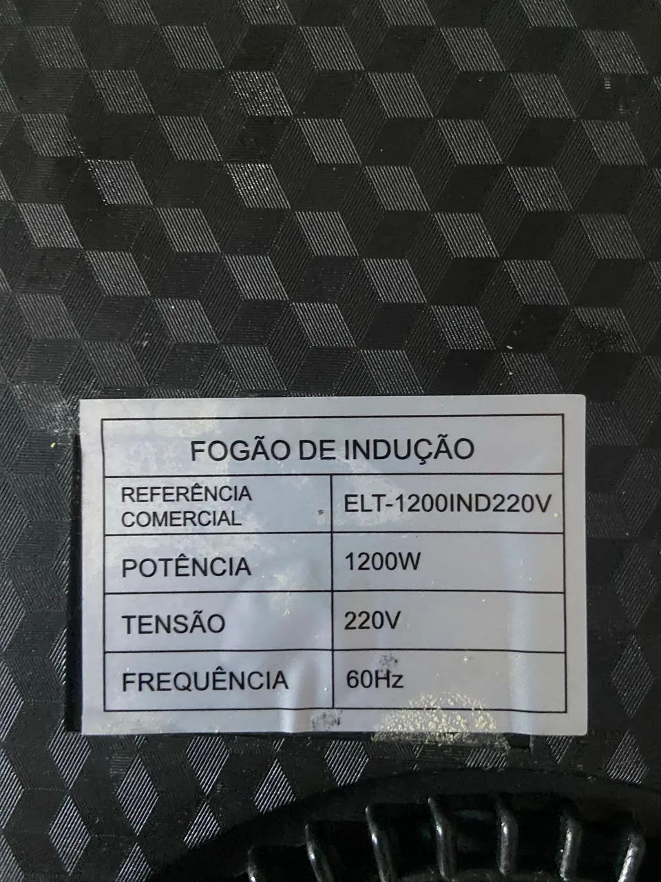 Cooktop De Indução Elétrica Magnética Portátil Com Timer - Fogões