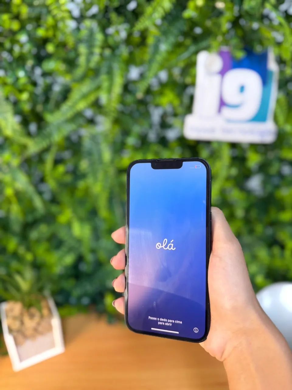 iPhone 13   Cor azul   128GB  75% saúde da bateria   Sem acessórios - Foto 4